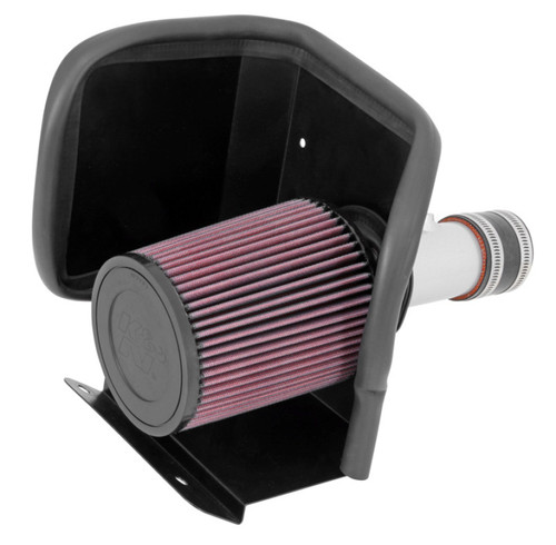 K&N 69-2548TS Typhoon Performance Air Intake System for 2013-2014 Dodge Dart - Silver Tube