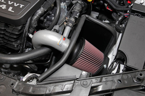 K&N 69-2549TS Typhoon Performance Air Intake System for 2012-2014 Chrysler, Dodge 200, Avenger - Silver Tube