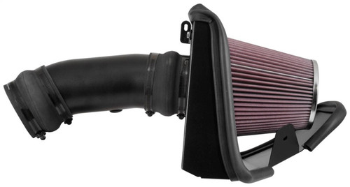 K&N 69-2553TTK Typhoon Performance Air Intake System for 2017-2023 Dodge Challenger, Charger - Black Tube