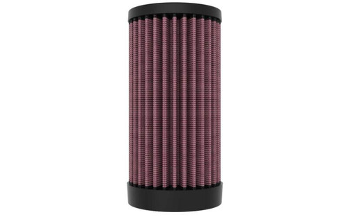 K&N KA-6201 Round Replacement Air Filter for 2000-2025 Kawasaki Mule PRO - Red Cotton Gauze, 1 Year Warranty
