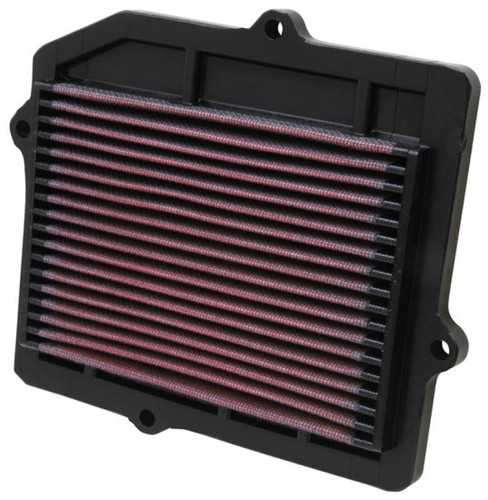 K&N 33-2025 High-Flow Replacement Panel Air Filter for 1988-1991 Honda CRX &amp; Civic - 8.625x7.25x0.875 in