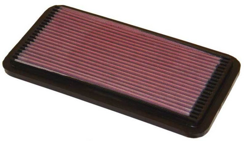 K&N 33-2030 High-Flow Replacement Panel Air Filter for 1984-1995 Toyota Camry Corolla Celica Lexus ES250 - 12.375x6.313 in