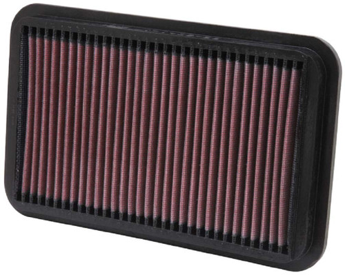 K&N 33-2041-1 High-Flow Replacement Panel Air Filter for 1988-2005 Toyota Celica Corolla MR2 Geo Prizm - 9.875x6.188 in