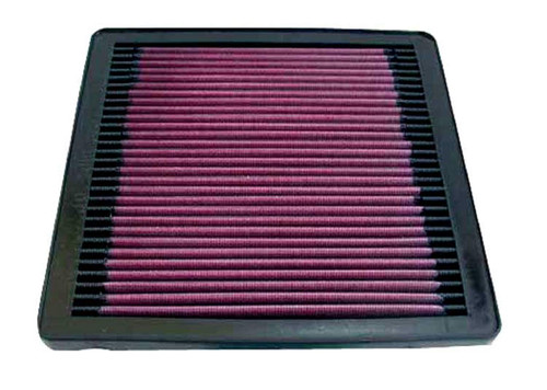 K&N 33-2045 High-Flow Replacement Panel Air Filter for 1991-2003 Mitsubishi 3000GT Montero Dodge Stealth - 8.875x8.875 in