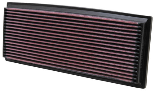 K&N 33-2046 High-Flow Replacement Panel Air Filter for 1986-1997 Jeep Cherokee Wrangler Comanche - 13.125x5.25 in