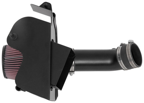 K&N 69-8621TTK Typhoon Cold Air Intake System for 2018-2024 Toyota Camry - Wrinkle Black Tube, 3.1 HP Gain