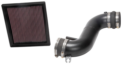 K&N 69-8622TTK Typhoon Cold Air Intake System for 2018-2025 Lexus/Toyota Avalon Camry ES350 - Black Tube, 5.3 HP Gain, CARB Legal