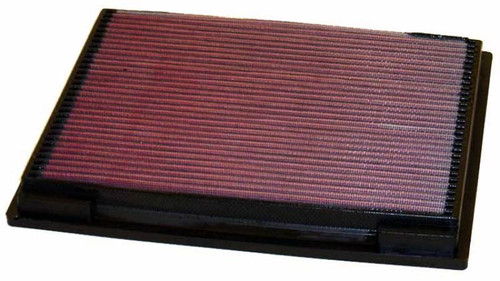 K&N 33-2048 High-Flow Replacement Panel Air Filter for 1993-1998 Jeep Grand Cherokee - 11.375x9.625x1.063 in