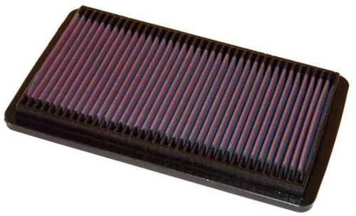 K&N 33-2124 High-Flow Replacement Panel Air Filter for 1998-2002 Honda Accord - 10.75x6.563x0.813 in, Cotton Gauze