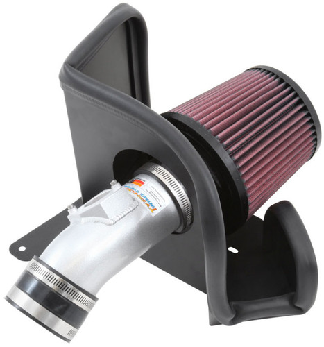 K&N 69-6031TS Typhoon Performance Air Intake System for 2011-2013 Mazda 3 - Silver Aluminum Tube