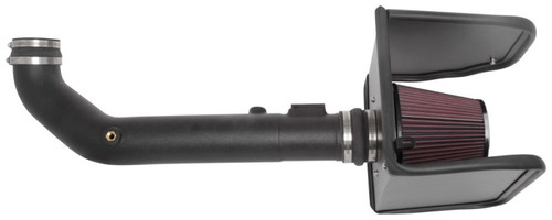 K&N 63-3104 63 Series AirCharger Performance Air Intake System for 2020-2026 Ford F-250, F-350 Super Duty - Red Cotton Gauze Filter, Enclosed Air Box