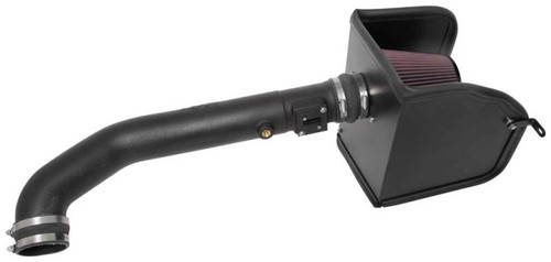 K&N 63-3104 63 Series AirCharger Performance Air Intake System for 2020-2026 Ford F-250, F-350 Super Duty - Red Cotton Gauze Filter, Enclosed Air Box