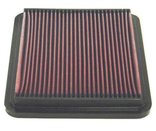 K&N 33-2137 High-Flow Replacement Panel Air Filter for 1998-2006 Lexus GS400 &amp; LS430 - 9.938x8.5x1.063 in