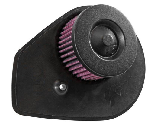K&N HD-4915 Unique Replacement Air Filter for 2015-2020 Harley Street - Red Cotton Gauze, Textured Black Top, Lifetime Warranty