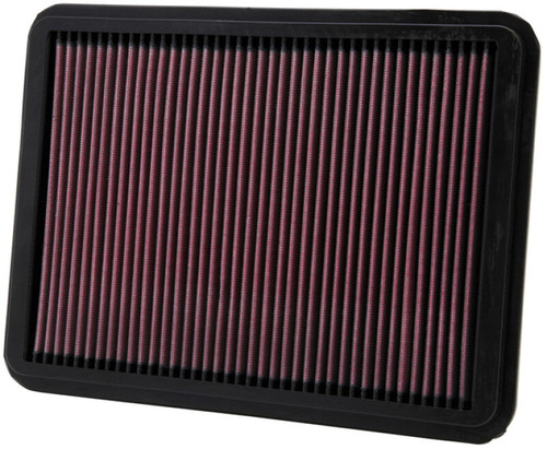 K&N 33-2144 High-Flow Replacement Panel Air Filter for 2000-2010 Toyota 4Runner Sequoia Tundra Lexus GX470 - 12.063x9.188 in