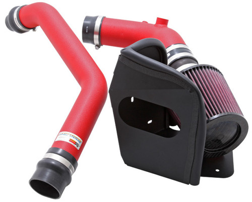 K&N 69-6546TWR Typhoon Cold Air Intake System for 2008-2015 Mitsubishi Lancer - Wrinkle Red Tube, 21.42 HP Gain