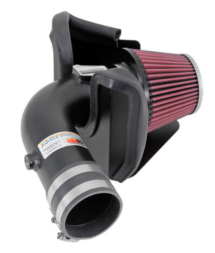 K&N 69-7003TTK Typhoon Cold Air Intake System for 2013-2019 Nissan Sentra - Textured Black Tube, 50-State Legal