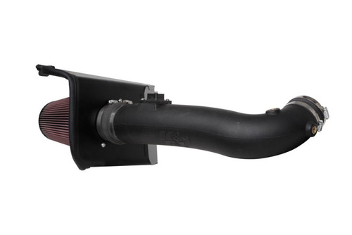 K&N 63-2614 63 Series AirCharger Performance Air Intake System for 2020-2026 Ford F-250, F-350 Super Duty - Red Cotton Gauze Filter