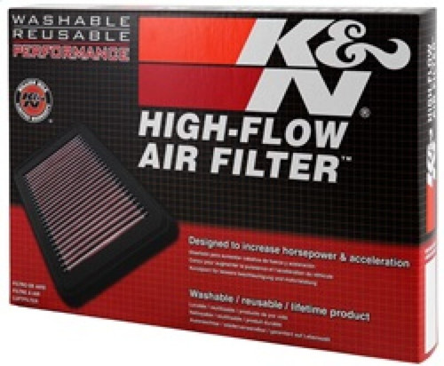 K&N High-Flow Air Filter 33-3130 - Panel Replacement Filter