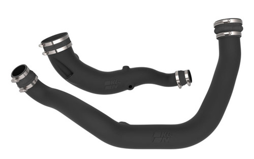 K&N 63-2621 Performance Inlet Pipes for 2021-2025 Ford Expedition, F-150 - Black HDPE