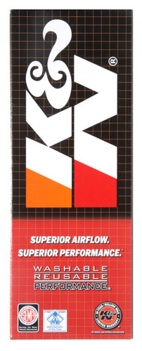 K&N High-Flow Air Filters 33-3155 (Set of 2) - Panel Replacement Filters