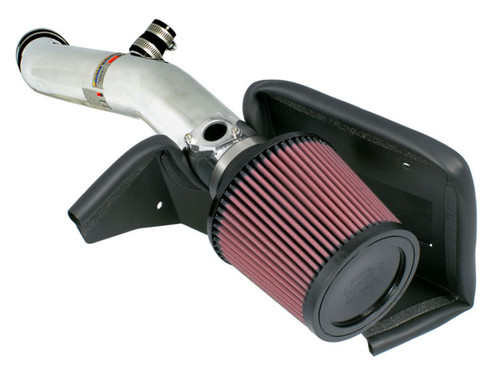 K&N 69-8702TP Typhoon Cold Air Intake System for 2007-2011 Lexus GS350 - Polished Tube, 18.11 HP Gain