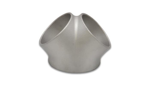 Vibrant 11743 Cast 2-in-1 Y Collector 3" Inlet x 2.5" x 2.5" Outlet