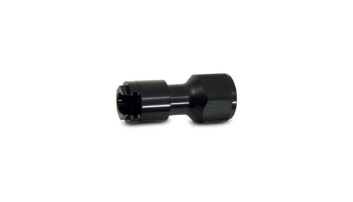 Vibrant 16926 Female ORB EFI Adapter -8 ORB x 3/8" Black Anodized