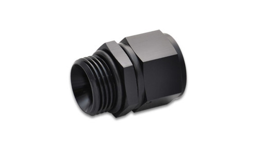 Vibrant 16872 Female AN to Male ORB Adapter -8AN x -12 ORB Black Anodized 6061 Aluminum