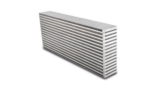 Vibrant 12951 Vertical Flow Intercooler Core 24" Wide x 9.75" High x 3.5" Thick 6061 Aluminum
