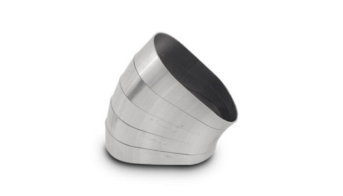 Vibrant 13575 45 Degree Horizontal Plane Oval Pie Cuts 3" Nominal Tube Size (3 pcs)