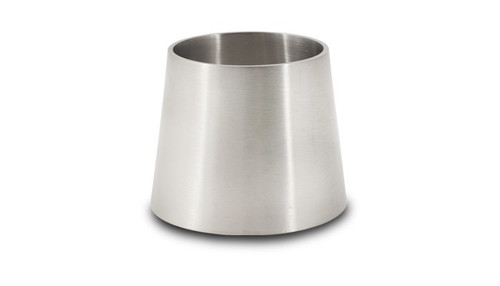 Vibrant 2692 Concentric Reducer 3.00" x 1.50" O.D. - 6.00" Long 304 Stainless Steel