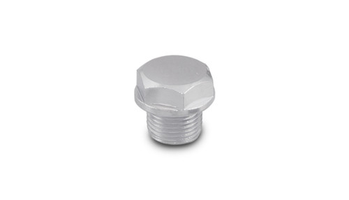 Vibrant 1195A Threaded Hex Bolt O2 Sensor Bung Plug M18 x 1.5 Zinc Plated Mild Steel