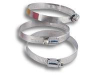 Vibrant 12158 Stainless Steel Worm Gear Clamps 4.56"-5.51" Pack of 10