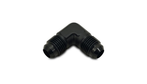 Vibrant 10554 Flare Union 90 Degree Adapter, -10AN Black Anodized