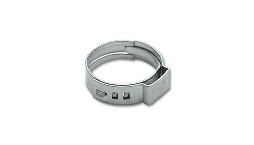 Vibrant 12281 Stainless Steel Pinch Clamps, 22.4-25.6mm (10 Pack)