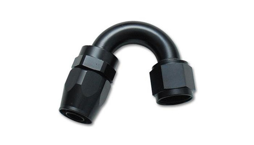 Vibrant 21520 150 Degree Swivel Hose End Fitting -20AN Black