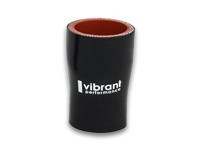 Vibrant 2929 Reducer Coupler - 4.50" x 5.00" I.D. x 3" Long, Black