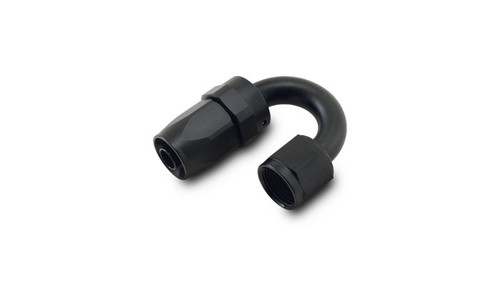 Vibrant 21820 180 Degree Swivel Hose End Fitting -20AN Black