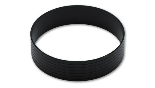 Vibrant 12566 HD Union Sleeve for 3.00" O.D. Tubing Black Anodized