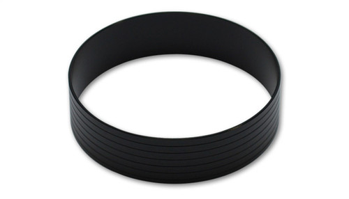 Vibrant 12567 HD Union Sleeve for 3.50" O.D. Tubing Black Anodized