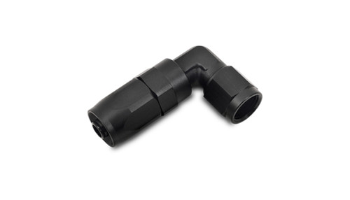 Vibrant 21990 Forged 90 Degree Tight Radius Hose End -10AN Black