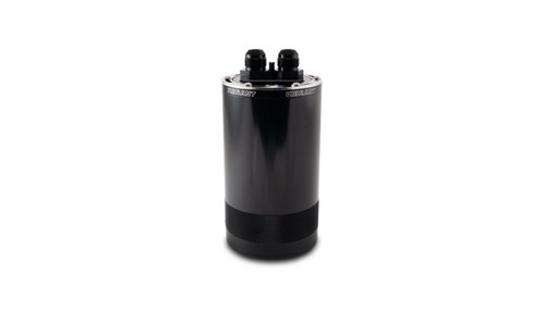 Vibrant 12761 Gen3 Medium Oil Catch Can 1.5L 2-Port Black Anodized Aluminum