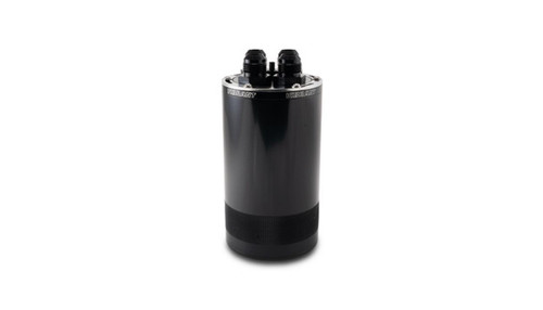 Vibrant 12766 Gen3 Medium Oil Catch Can 1.5L 4-Port Black Anodized Aluminum