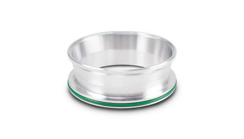 Vibrant 12676 HD Clamp Transition Weld Ferrule 4.00" to 4.25" OD 6061 Aluminum with O-Ring