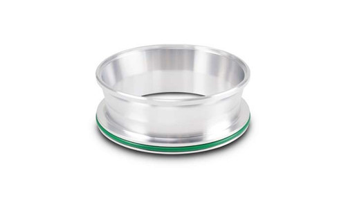 Vibrant 12676 HD Clamp Transition Weld Ferrule 4.00" to 4.25" OD 6061 Aluminum with O-Ring