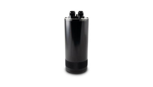 Vibrant 12767 Gen3 Large Oil Catch Can 2.0L 4-Port Black Anodized Aluminum