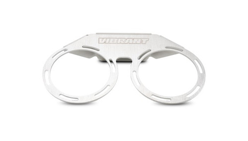 Vibrant 12779 Catch Can Dual Mount Bracket Stainless Steel