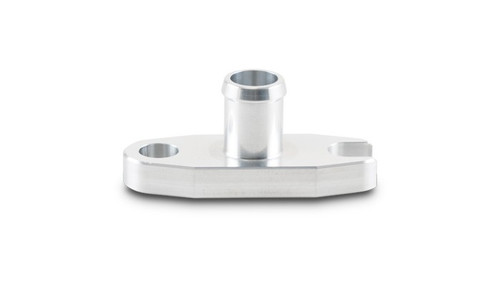 Vibrant 28501 Turbo Oil Drain Flange w/ 5/8" OD Male Neck for T3/T4 & GT40-GT55 Turbos 6061 Aluminum