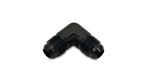 Vibrant 10552 Flare Union 90 Degree Adapter, -6AN Black Anodized